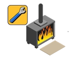 Vedovn / installasjon