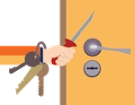 Åpning av dør